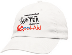 I would Rather Drink Tea adjustable Cap